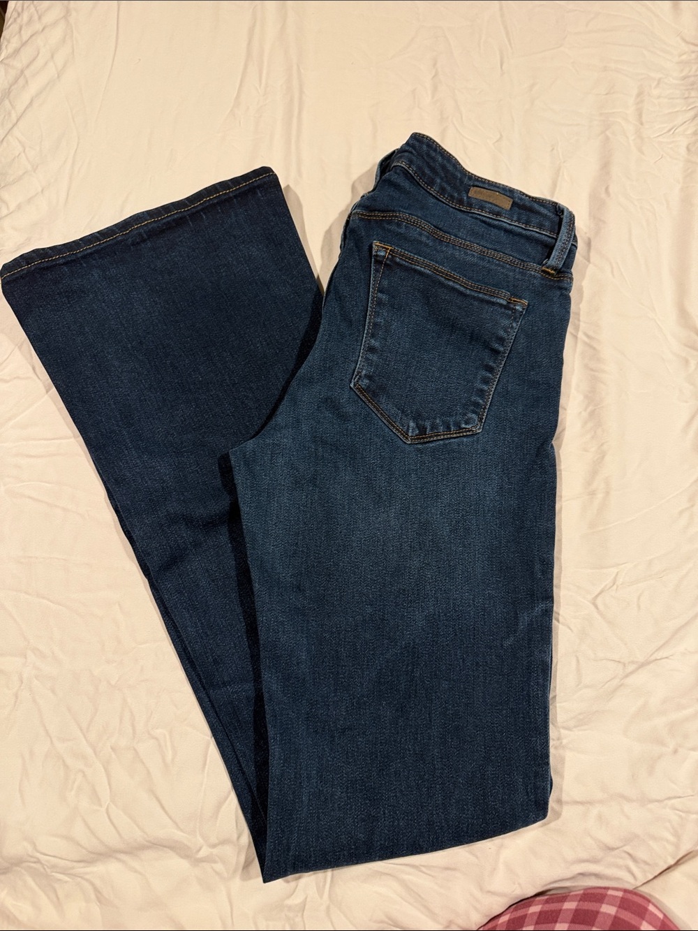 Kut from the Kloth Dark Indigo Chrissy Flare Leg Jeans